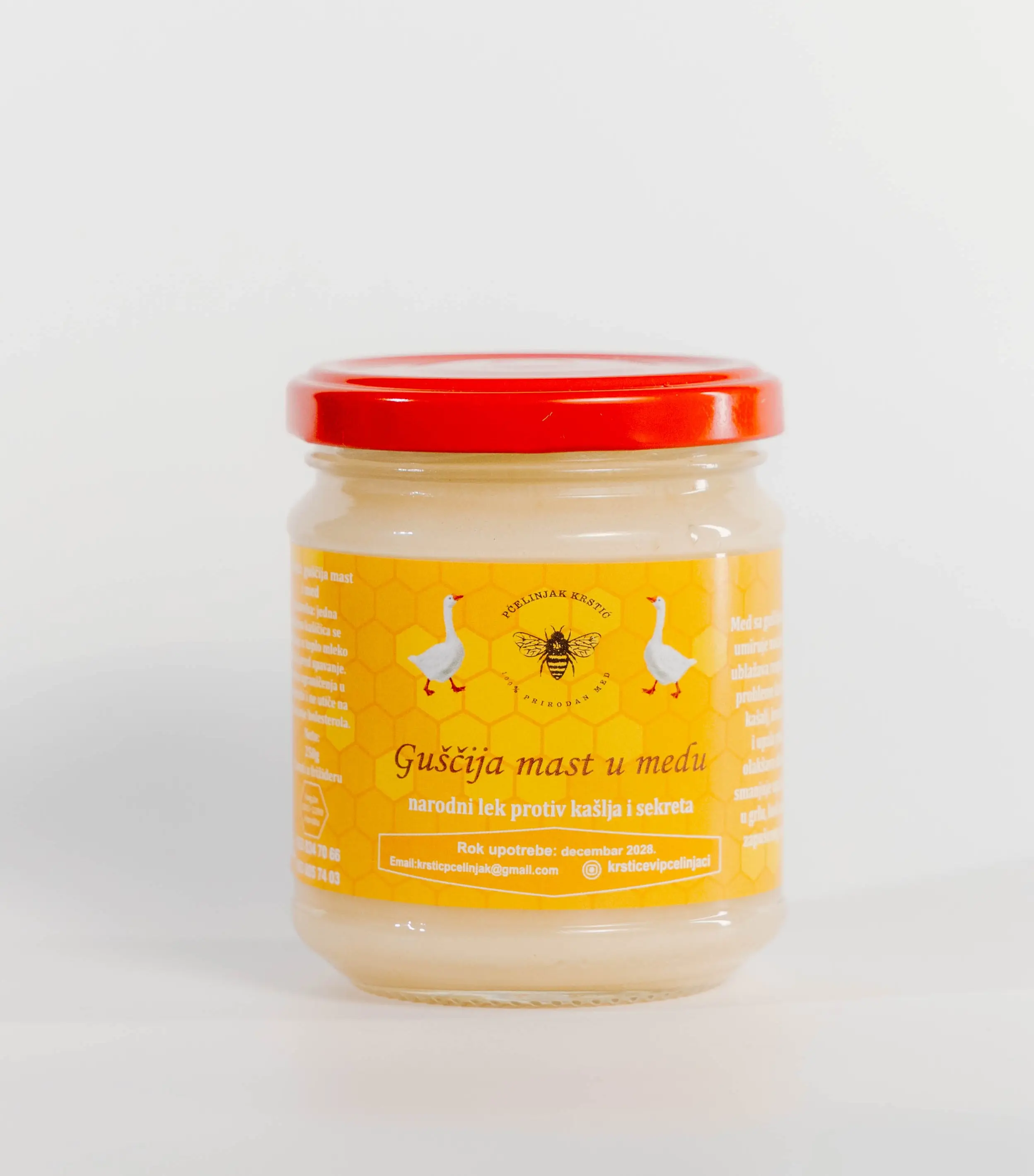 Gušcija mast u medu